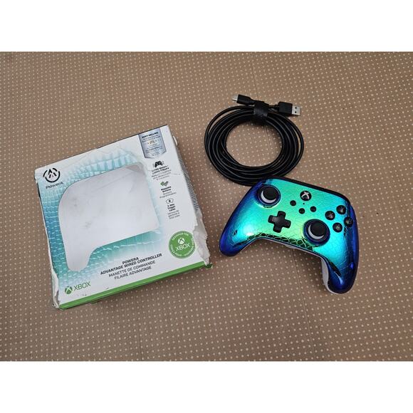 PowerA - Advantage Wired Controller for Xbox Series X|S & PC - Raptor Chrome - Picture 1 of 11